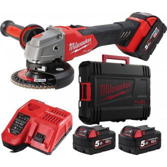 Купить УШМ Milwaukee M18 FSAG125XB-502X FUEL аккумуляторная    4933478430 фото №1