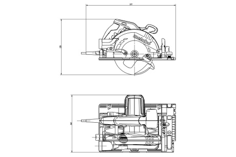 Купить Пила дисковая Metabo KS 55 FS   600955000 фото №3